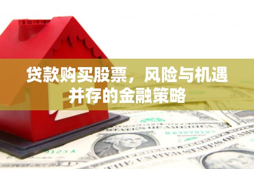 虹口贷款购买股票，风险与机遇并存的金融策略