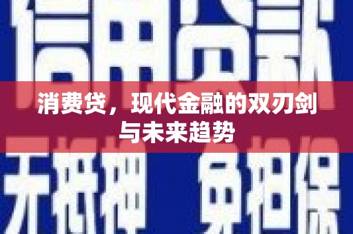 虹口消费贷，现代金融的双刃剑与未来趋势